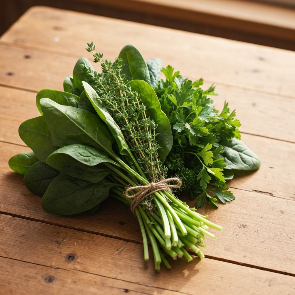 Grünes Blattgemüse